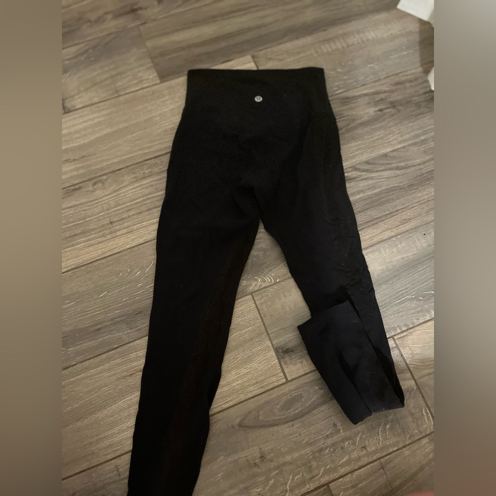 size 6 black align leggings